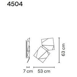 Vibia Origami Double wall lamp
