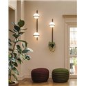 Vibia Palma Vertical 2X 55 - 3710 wandlamp