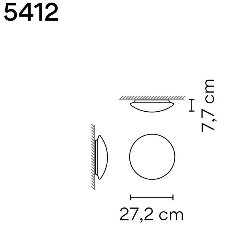 Vibia Puck 27,2 plafondlamp