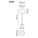 Vibia Wind 191 tuinpaal