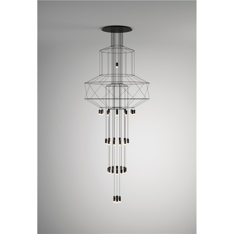 Vibia Wireflow Chandelier 396 hanglamp