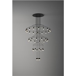Vibia Wireflow Chandelier 276 hanglamp
