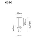 Vibia Wireflow Lineal 2 hanglamp