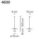 Vibia Brisa 100 Recessed tuinpaal