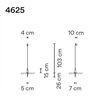 Vibia Brisa 103 garden lamp