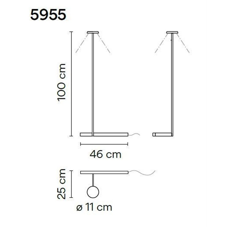 Vibia Flat 100 staanlamp