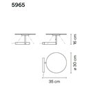Vibia Flat 16 tafellamp