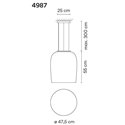 Vibia Ghost hanglamp