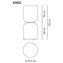 Vibia Ghost 112 tafellamp