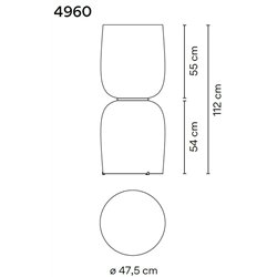 Vibia Ghost 112 table lamp