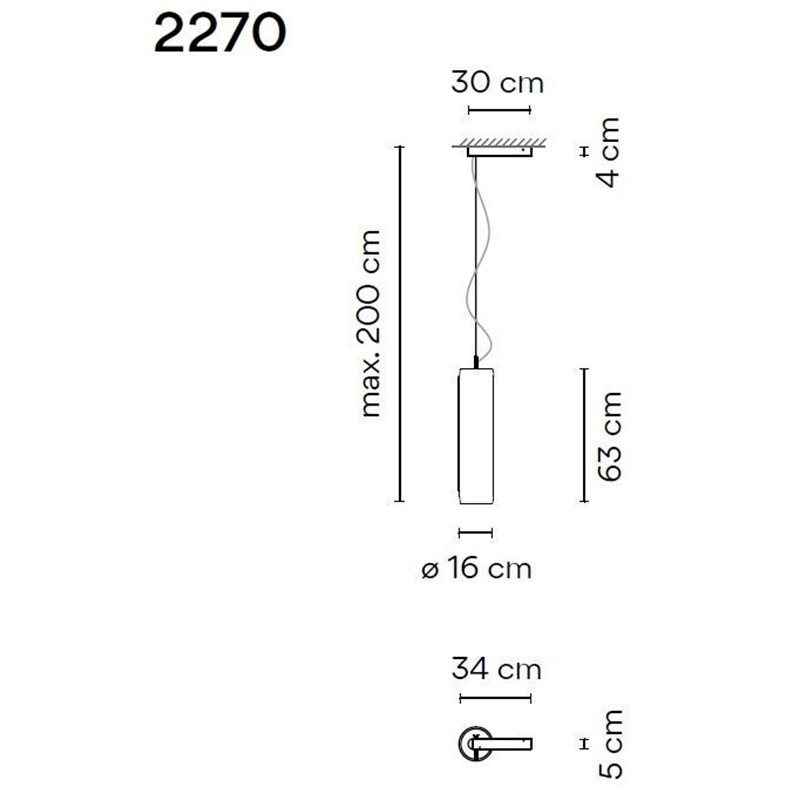 Vibia Guise 1X hanglamp