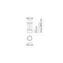 Vibia Guise 23X40 Sensor hanglamp