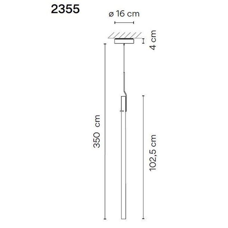 Vibia Halo Jewel 1X hanglamp