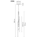 Vibia Halo Jewel 3X hanglamp