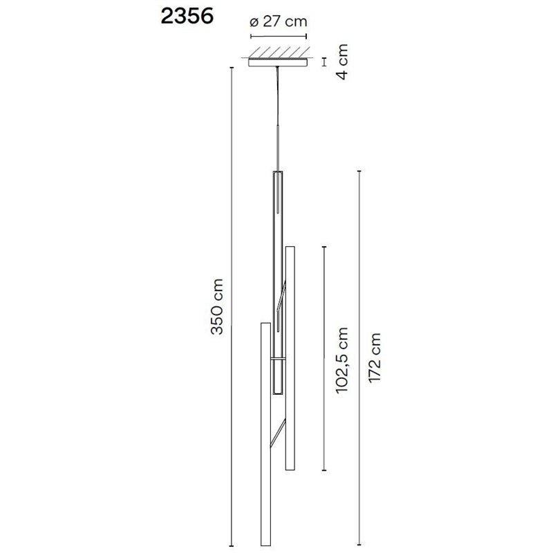 Vibia Halo Jewel 3X hanglamp