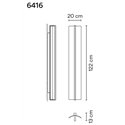 Vibia Kontorno Open 122 wandlamp