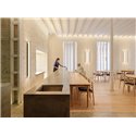 Vibia Kontorno Open 162 - 6418 wandlamp