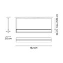 Vibia Kontorno Open 162 - 6438 hanglamp