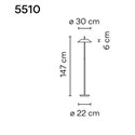 Vibia Mayfair 147 A staanlamp