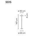 Vibia Mayfair 147 B staanlamp