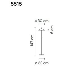 Vibia Mayfair 147 B floor lamp