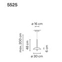 Vibia Mayfair 30 B hanglamp