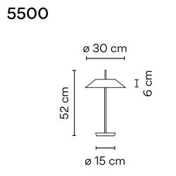 Vibia Mayfair 52 A table lamp