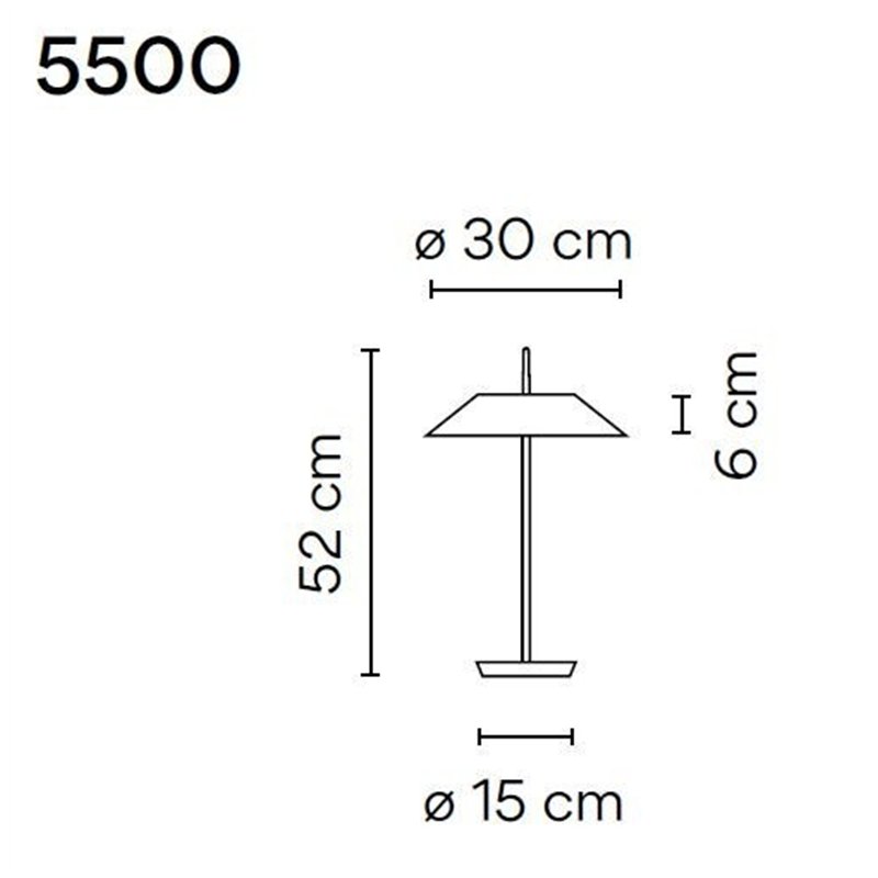 Vibia Mayfair 52 A tafellamp
