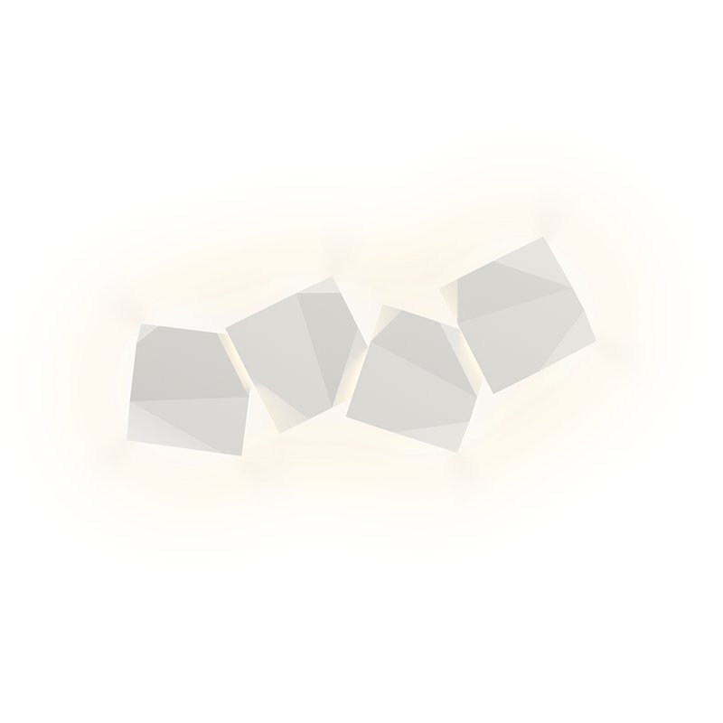 Vibia Origami Quad - 4508 wandlamp