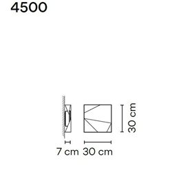 Vibia Origami Single A wall lamp