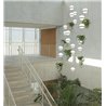 Vibia Palma Vertical 2X 40 - 3724 suspension lamp