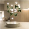 Vibia Palma Vertical 2X 40 - 3724 suspension lamp
