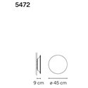 Vibia Puck Wall Art 45 wandlamp