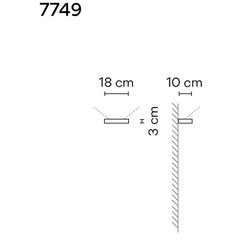 Vibia Set 18 wall lamp