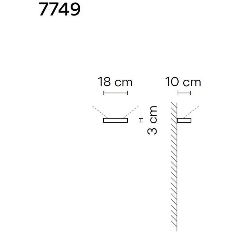 Vibia Set 18 wandlamp