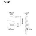 Vibia Set 18 3X wandlamp