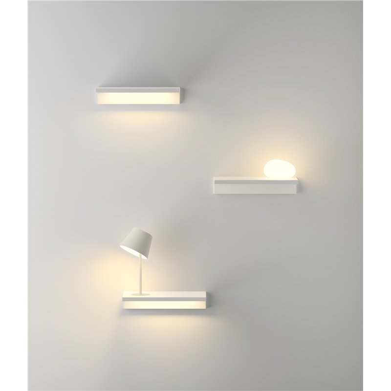 Vibia Suite 16 Right Glass Diffuser wandlamp