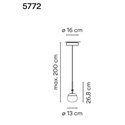 Vibia Tempo 13 hanglamp