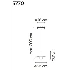 Vibia Tempo 25 suspension lamp