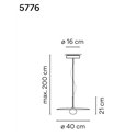 Vibia Tempo 40 hanglamp