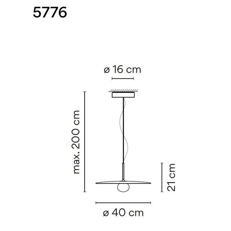 Vibia Tempo 40 hanglamp