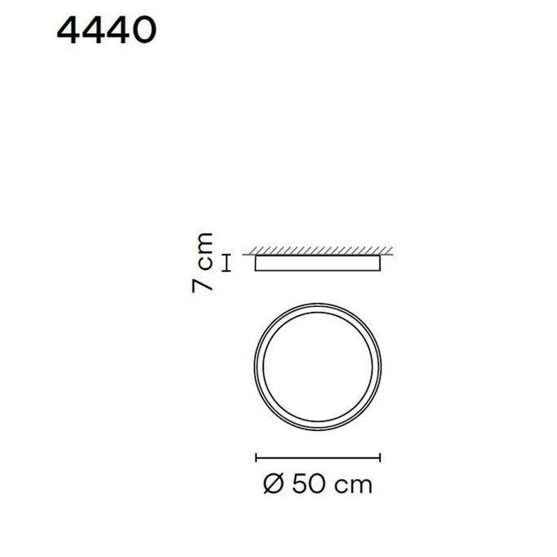 Vibia Up 50 plafondlamp