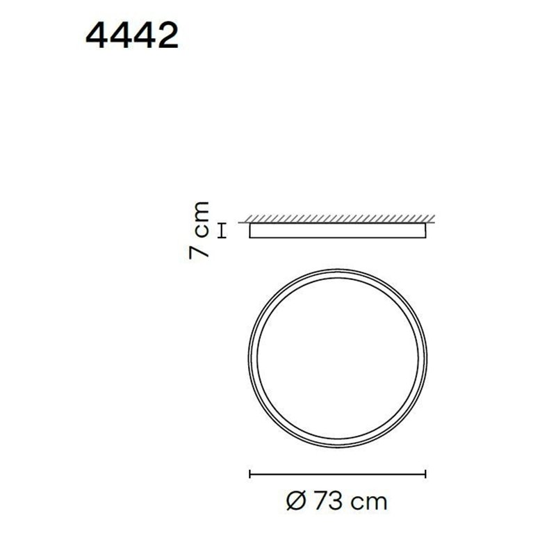 Vibia Up 73 plafondlamp