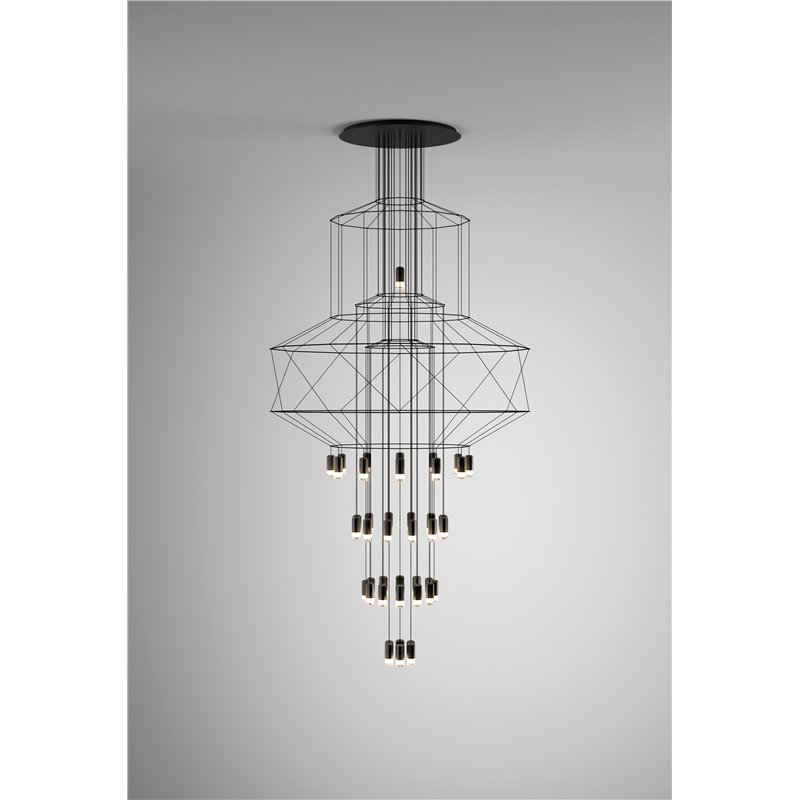 Vibia Wireflow Chandelier 307 hanglamp
