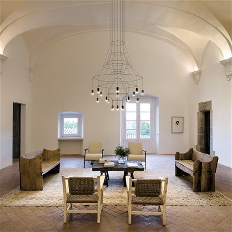 Vibia Wireflow Chandelier 307 - 0374 hanglamp