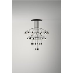 Vibia Wireflow Chandelier 194 hanglamp