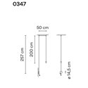 Vibia Wireflow Free-Form 1X hanglamp