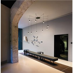 Vibia Wireflow Free-Form 1X - suspension lamp