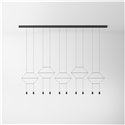 Vibia Wireflow Lineal 10A hanglamp