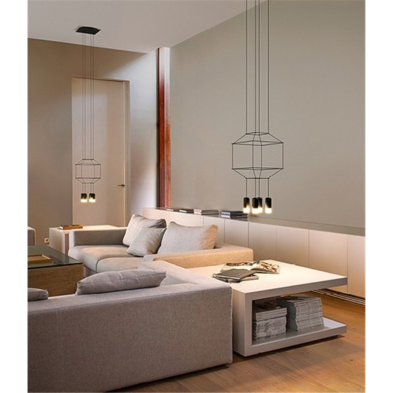 Vibia Wireflow Square 64 - hanglamp